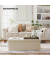 Sitztruhe LSF77BE beige Stoff 110,0 cm