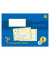 Schreiblernheft 734500901 Premium, Lineatur SL / Schreiblern-Lineatur, A4 quer, 90g, blau, 16 Blatt / 32 Seiten