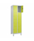C+P Schließfachschrank Classic PLUS 2x4Fächer 1950x600x500mm l.grc.gn