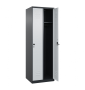 C+P Spind Classic PLUS 2Abteile 1850x600x500mm s.grl.gr