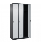 C+P Spind Classic PLUS 3Abteile 1850x900x500mm s.grl.gr