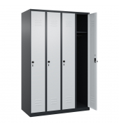 C+P Spind Classic PLUS 4Abteile 1850x1200x500mm s.grl.gr