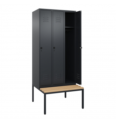 C+P Spind Classic PLUS 4Abteile 2120x1200x815mm s.grs.gr