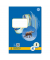Schulheft 040416002 Style, Lineatur 2 / Lineatur 2, A4, 80g, blau, 16 Blatt / 32 Seiten