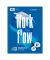 Collegeblock 040480015 Style Work flow, Muster, Lineatur 27 / liniert mit Rand innen/außen, A4, 70g, blau, 80 Blatt
