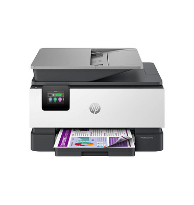 OfficeJet Pro 9120e All-in-One 4 in 1 Tintenstrahl-Multifunktionsdrucker grau, HP Instant Ink-fähig