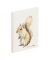 Notizbuch 26099-15, Eichhörnchen, weiß, A5, punktkariert, 70g, 64 Blatt / 128 Seiten