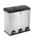 the seperator Mülltrenner 3x 20 l silber