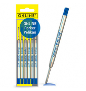 ONLINE Kugelschreiberminen M blau