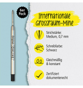 Kugelschreiberminen M schwarz