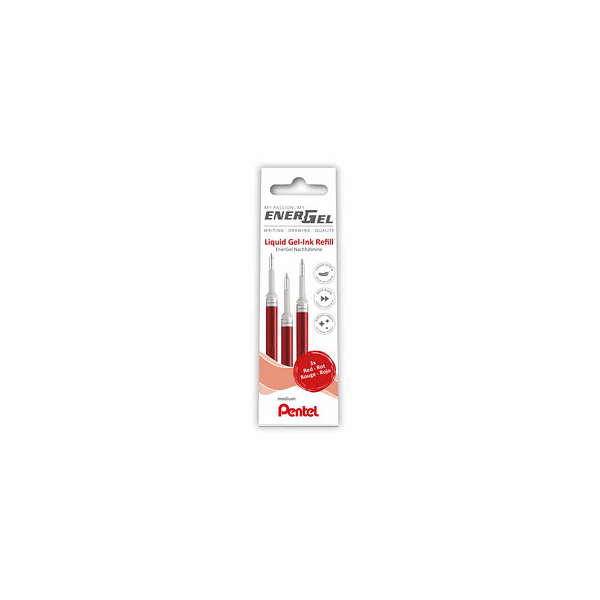4016284346341 - 3 EnerGel Gelschreiberminen rot 4016284346341 3 Stück 4016284346341 - 3 EnerGel Gelschreiberminen rot 4016284346341 3 Stück