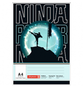 Malblock Ninja Power DIN A4