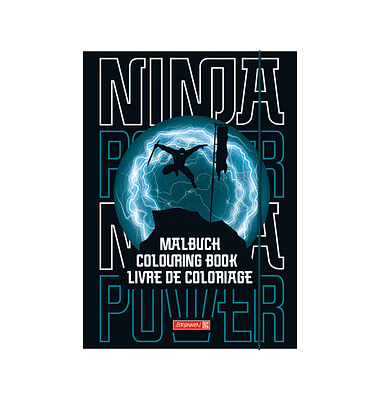 Ninja Power Malbuch