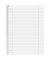 Collegeblock 10-67927321 Ninja Power, Ninja, Lineatur 27 / liniert mit Rand innen/außen, A4, 90g, schwarz, 80 Blatt
