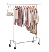 Rollgarderobe HSR11SV1 silber Metall 110,0 - 150,0 x 160,0 cm