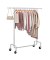 Rollgarderobe HSR11SV1 silber Metall 110,0 - 150,0 x 160,0 cm