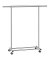 Rollgarderobe HSR13S silber Metall 92,0 - 132,0 x 160,0 cm