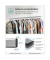 Rollgarderobe HSR13S silber Metall 92,0 - 132,0 x 160,0 cm