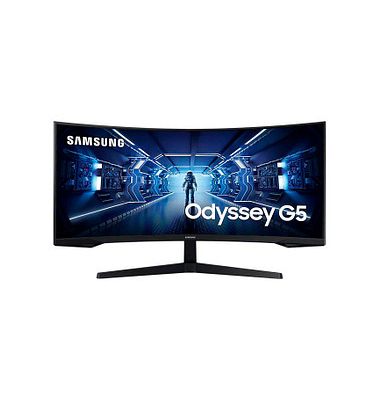  Monitor Odyssey G5 C34G55TWWP LC34G55TWWPXEN, UW-QHD (3440x1440 Pixel), 1 ms, schwarz
