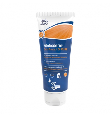 Sonnencreme Stokoderm&reg; Sun Protect 50 PURE, LSF: 50, Tube, parf&uuml;mfrei