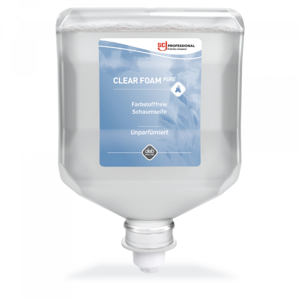 5010424019552 - Schaumseife CLR2LT Clear Foam Pure parfümfrei 2 l Kartusche 5010424019552 2000 Milliliter