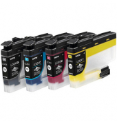 Druckerpatrone LC424VAL (LC-424VAL), schwarz/cyan/magenta/gelb, ca. 4x 750 Seiten