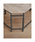 Schreibtisch, 76cm (H), 88 / 138x49cm (BxT), L-Form, greige / schwarz