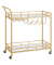 Servierwagen gold 86,0 x 38,0 x 90,0 cm