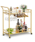 Servierwagen gold 86,0 x 38,0 x 90,0 cm