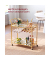 Servierwagen gold 86,0 x 38,0 x 90,0 cm
