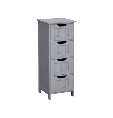 Badschrank grau 30,0 x 28,5 x 82,0 cm