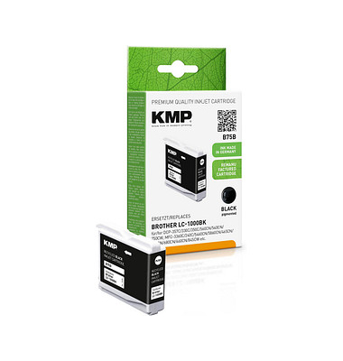 B75B  schwarz Druckerpatrone kompatibel zu brother LC-1000BK