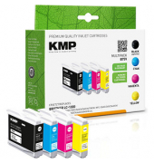 B75V  schwarz, cyan, magenta, gelb Druckerpatronen kompatibel zu brother LC1000VAL, 4er-Set