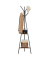 Kleiderständer RCR16BX braun Metall 6 Haken 49,5 x 179,0 cm