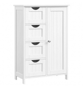 Badschrank LHC41W weiß 55,0 x 28,5 x 82,0 cm