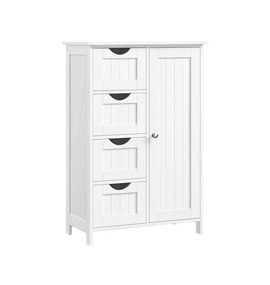 Badschrank LHC41W weiß 55,0 x 28,5 x 82,0 cm