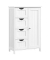 Badschrank LHC41W weiß 55,0 x 28,5 x 82,0 cm