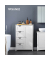 Badschrank LHC41W weiß 55,0 x 28,5 x 82,0 cm