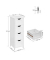 Badschrank LHC40W weiß 30,0 x 28,5 x 82,0 cm
