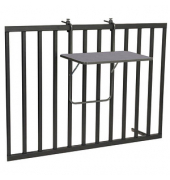 Gartentisch Boy anthrazit rechteckig 60,0 x 40,0 x 5,0 cm