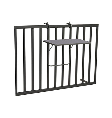 Gartentisch Boy anthrazit rechteckig 60,0 x 40,0 x 5,0 cm