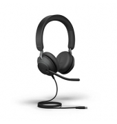 Over-Ear Headset Evolve2 40 SE MS 24189-999-999, schwarz