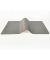 Schreibunterlage the flat mat H2525082 grau 60x35cm