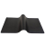 Schreibunterlage the flat mat H2525095 schwarz 60x35cm