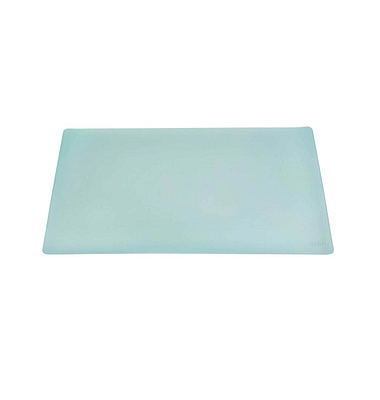 Schreibtischunterlage Kunststoff hellblau