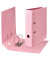 Ordner PURE Pastell 15081382F, A4 80mm Karton vanille-Gelb/Flamingo-Pink/Himmel-Blau