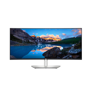  Monitor U3824DW DELL-U3824DW, QHD+ (3840x1600 Pixel), 5 ms (GtG), silber/schwarz