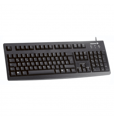 PC-Tastatur G83-6105LUNDE-2, mit Kabel (USB), schwarz