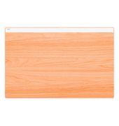 Schreibunterlage Recycling 1008001021 weiß/buche Holzoptik 58,5x38,5cm