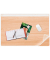 Schreibunterlage Recycling 1008001021 weiß/buche Holzoptik 58,5x38,5cm